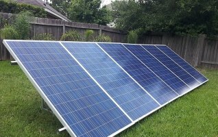 Mocro grid connected pv system